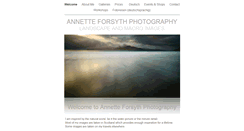 Desktop Screenshot of annetteforsyth.co.uk